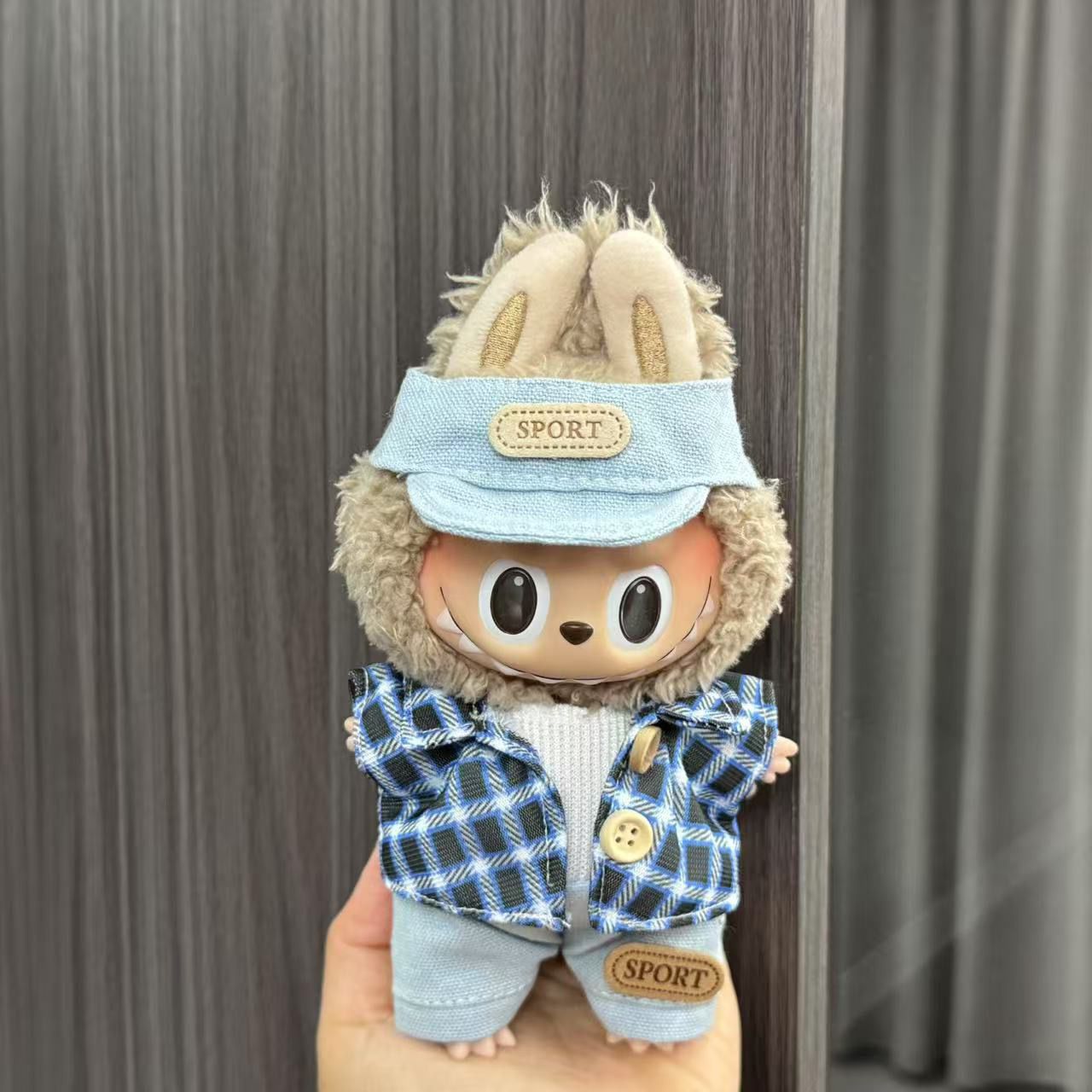 Only outfit - 17cm Labubu Doll Clothes Set - Outfit for Generation 1/2 Vinyl & Plush Toy Accessories