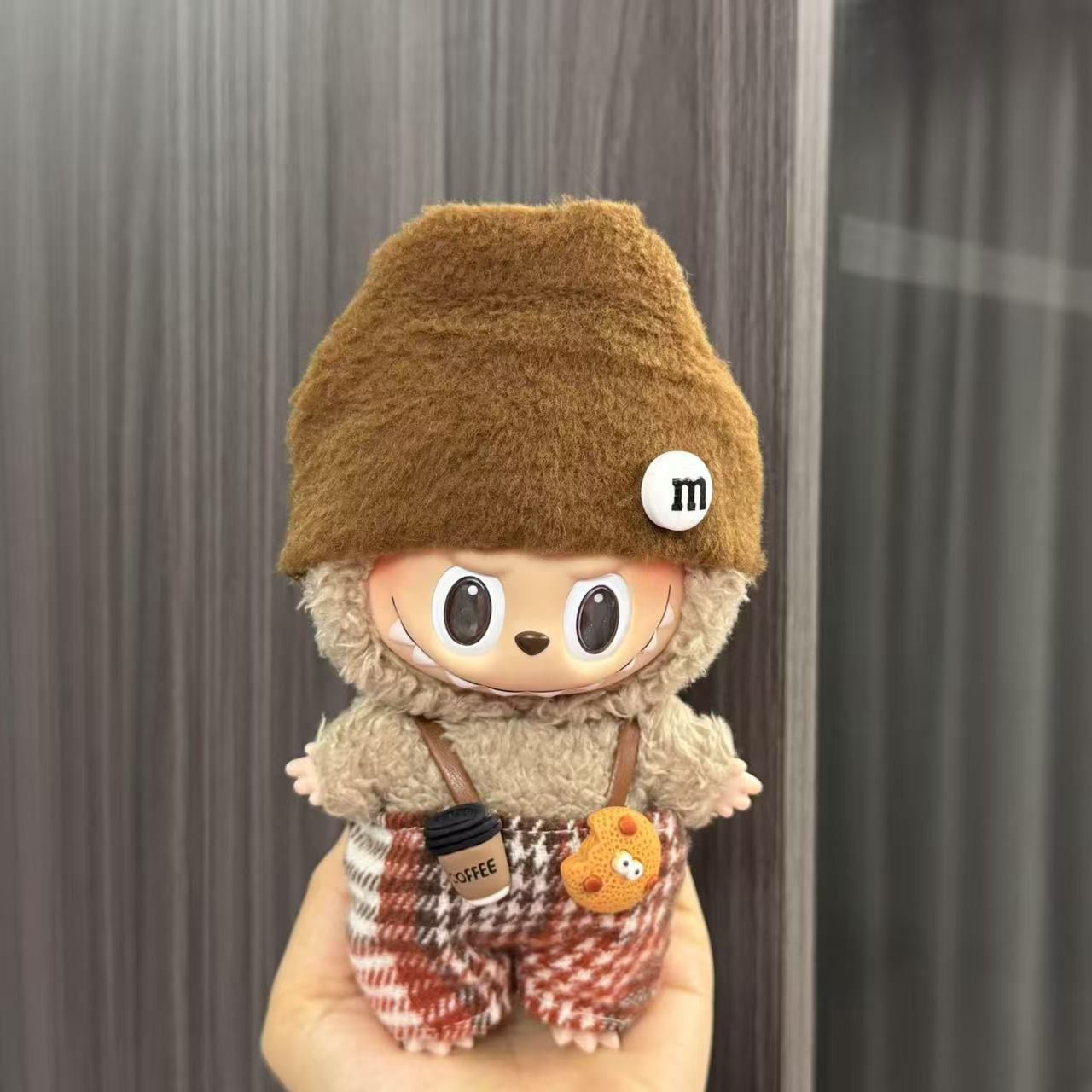 (Clothes only)- 17cm Labubu Doll Clothes Set - Outfit for Generation 1/2 Vinyl & Plush Toy Accessories